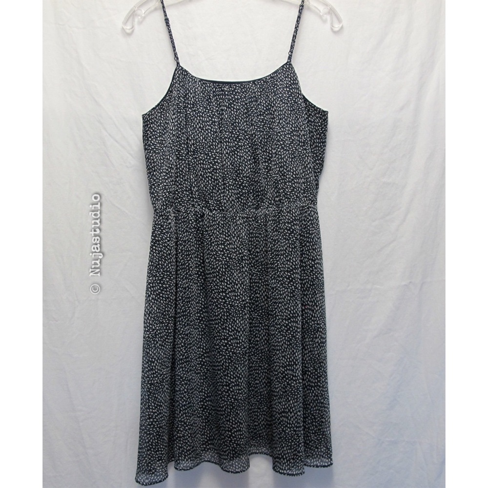 Loft Scoop Neck Strappy Midi Dress